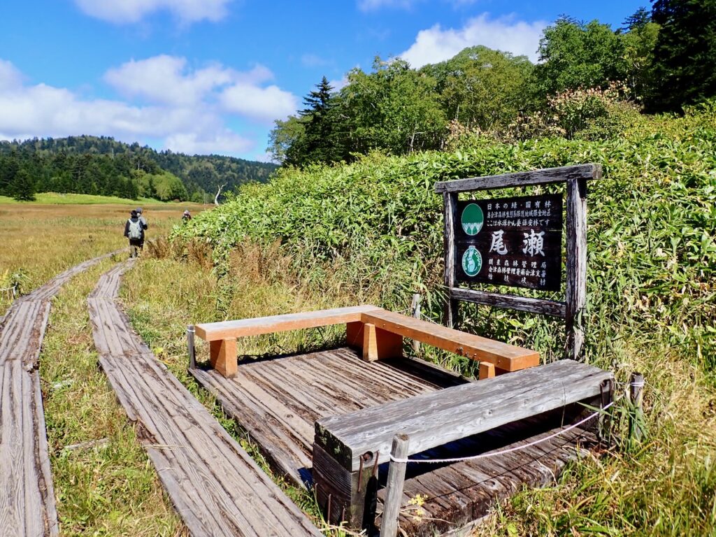 尾瀬沼 御池から沼山峠ルートにて